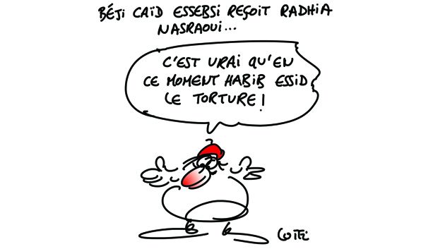 Caricature du mercredi 20 juillet 2016