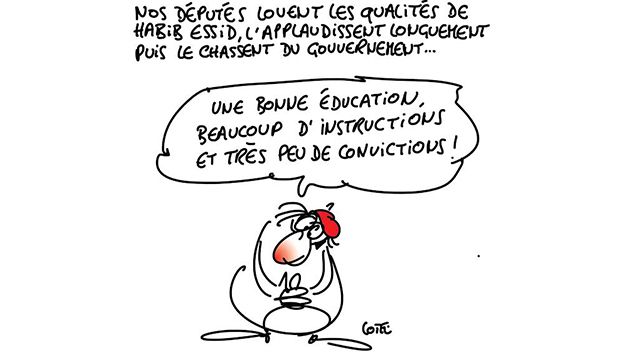 Caricature du lundi 1er août 2016