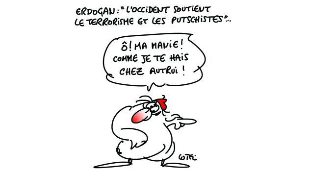 Caricature du jeudi 4 août 2016