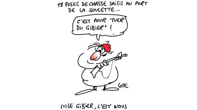 Caricature du lundi 8 août 2016