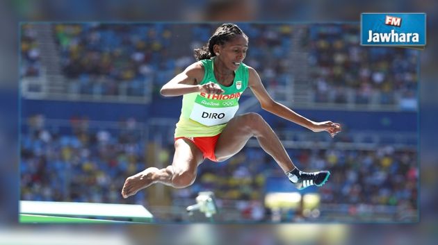 Rio 2016 - 3000m steeple : Une Ethiopienne finit sa course avec une seule chaussure