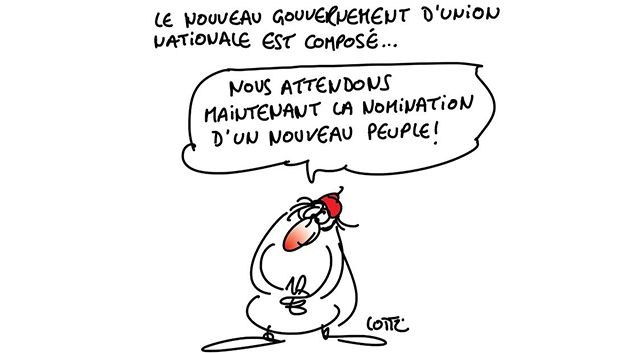 Caricature du lundi 22 août 2016