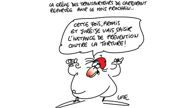 Caricature du vendredi 26 août 2016