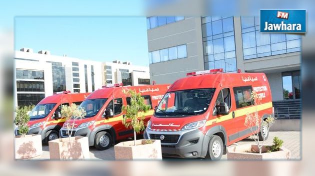 Une citoyenne fait don de 3 ambulances au profit de la protection civile