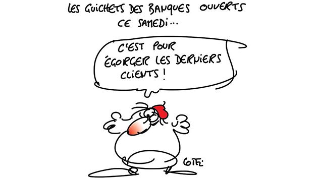 Caricature du jeudi 8 septembre 2016