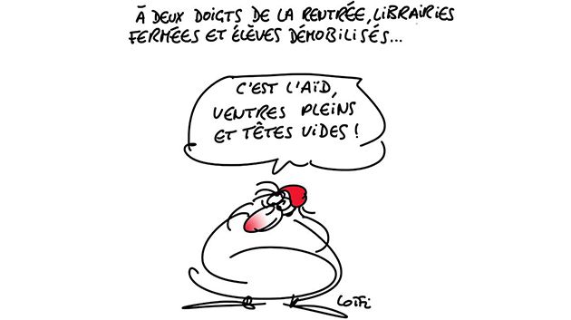 Caricature du mercredi 14 septembre 2016
