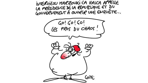 Caricature du lundi 19 septembre 2016