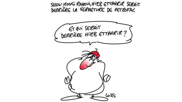 Caricature du vendredi 23 septembre 2016