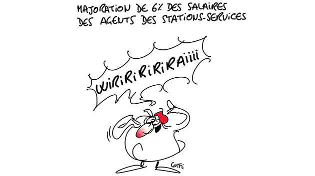 Caricature du mercredi 5 octobre 2016