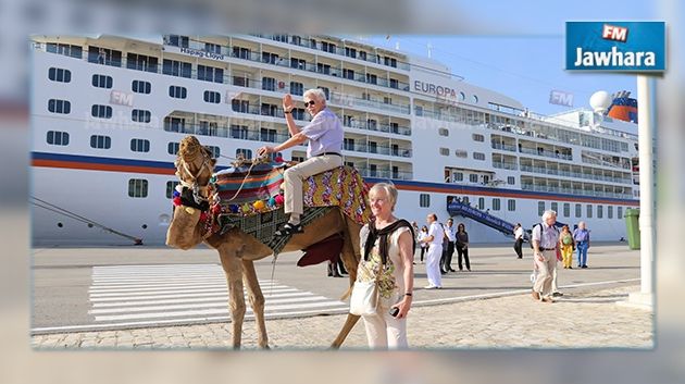 Arrivée du premier bateau de croisière depuis les attentats du Bardo