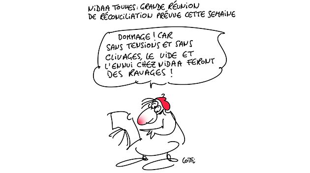 Caricature du vendredi 07 octobre 2016