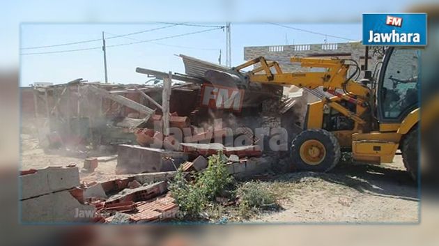 Ariana : Démolition de 30 habitations anarchiques 