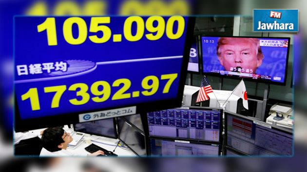 Les bourses en chute après la victoire de Trump, sauf celle de la Russie !