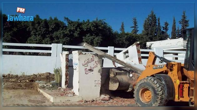 Monastir : Démolition de 18 kiosques anarchiques