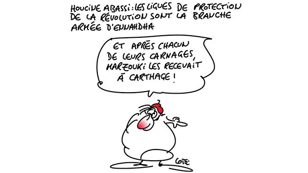 Caricature du lundi 14 novembre 2016