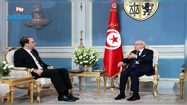 Le président de la République s'entretient avec le chef du gouvernement
