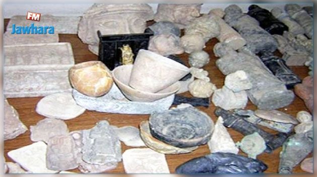 Bizerte : Saisie de pièces archéologiques dans une maison