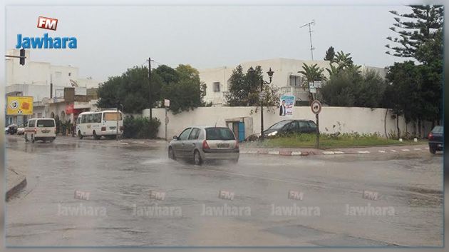 Nabeul: De nombreuses routes bloquées à cause des pluies