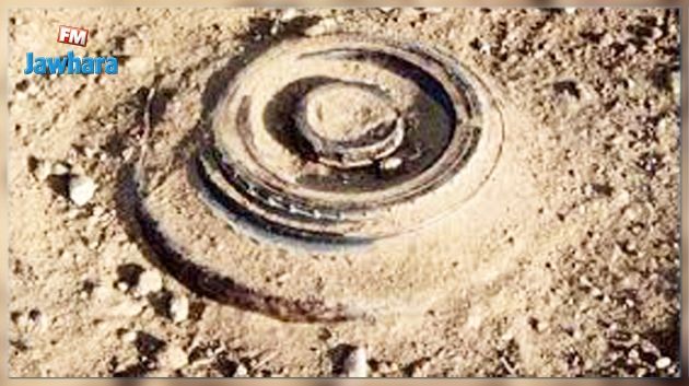 Explosion d'une mine à Kasserine