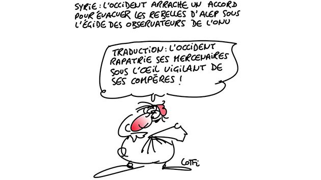 Caricature du jeudi 15 décembre 2016