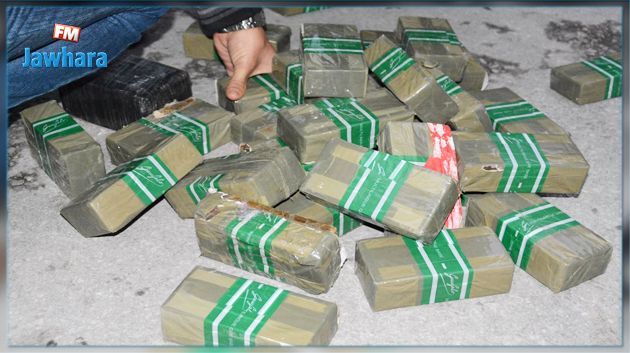 En photos: Saisie d'une importante quantité de cannabis et arrestation de 5 personnes