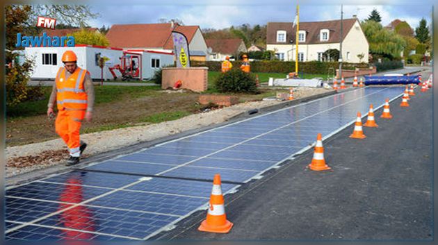 Normandie: Inauguration de la première route solaire au monde
