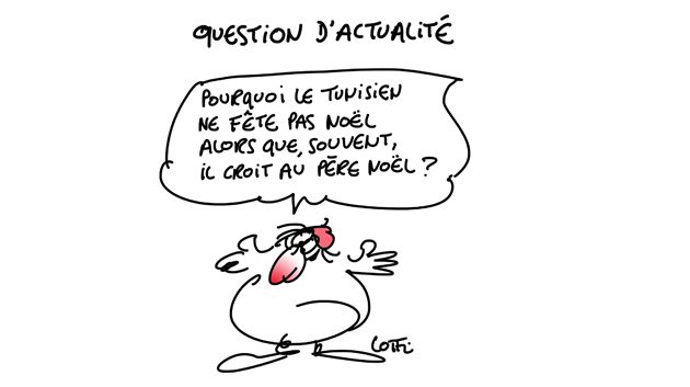 Caricature du Dimanche 25 Décembre 2016