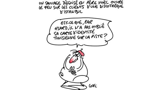 Caricature du lundi 2 janvier 2017