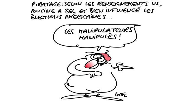 Caricature du dimanche 8 janvier 2017