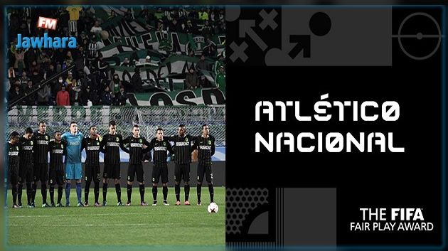 Fair-play: L'Atletico Nacional récompensé par la Fifa