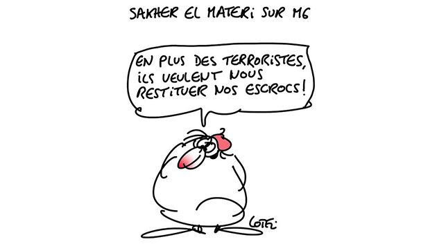 Caricature du mercredi 11 janvier 2016