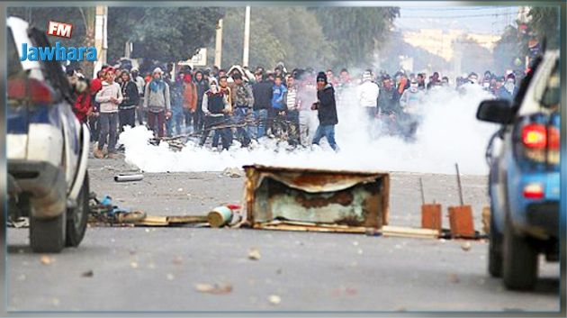 Sidi Bouzid : Des affrontements entre manifestants et agents de l'ordre