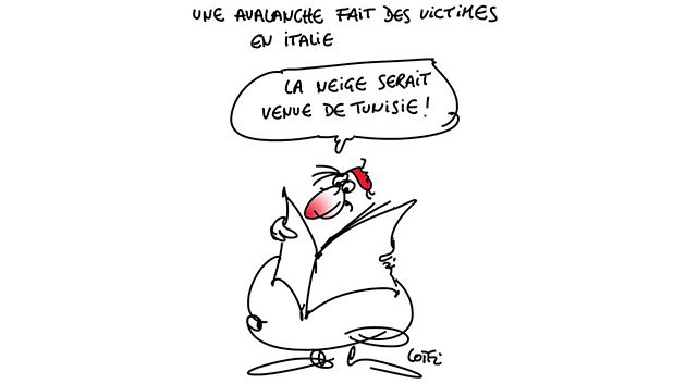 Caricature du vendredi 20 janvier 2017
