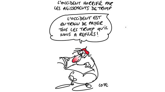 Caricature du mercredi 1er février 2017