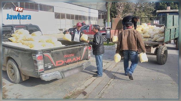 Tunis: Saisie de 4 camions chargés de pommes de terre