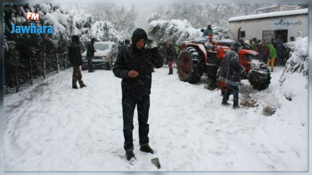 Jendouba: Mesures préventives contre la chute de neige