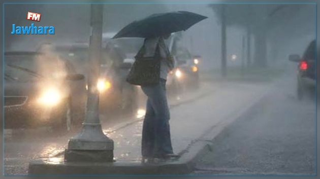 Météo: Pluies temporairement orageuses avec chutes de grêles dans ces régions