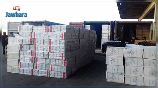Sfax: Saisie de 15 conteneurs de tabac de contrebande d’une valeur dépassant 40 millions de dinars
