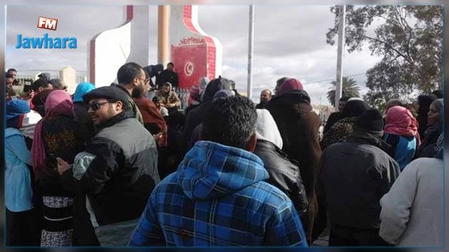 Kairouan: Protestations à Nasrallah