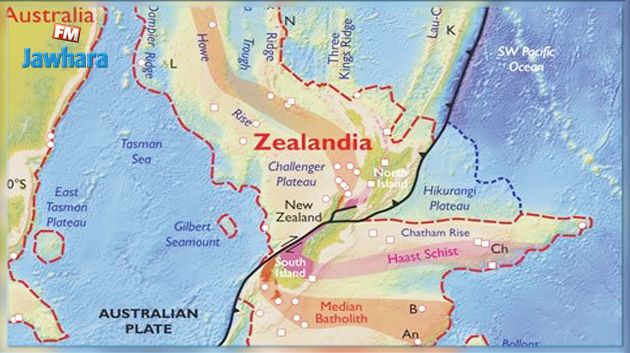 Un nouveau continent découvert au large de l'Australie