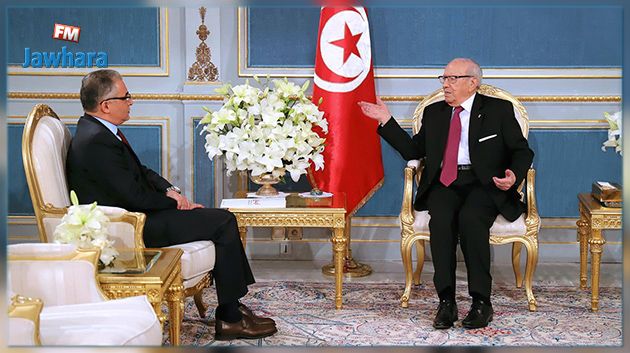 Le président de la République reçoit le Secrétaire général du Mouvement Machrou Tounes