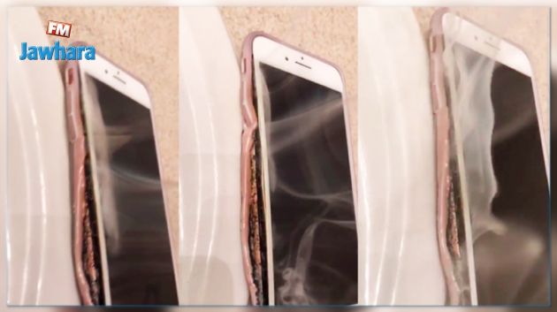 En vidéo: Un iPhone 7 Plus prend feu