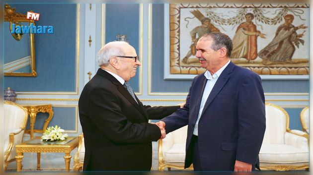 Le président de la République reçoit le Secrétaire général de l'UGTT