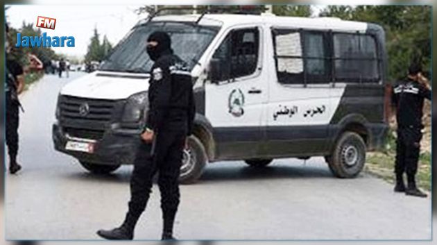 Deux blessés suite au dérapage d'un véhicule de la garde nationale