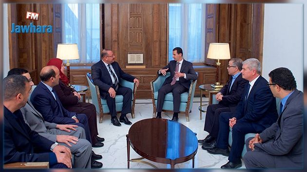 El Assad reçoit des députés tunisiens
