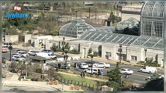 Washington : Un homme arrêté après avoir foncé sur une voiture de police près du Capitole
