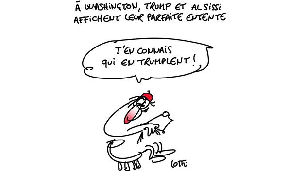 Caricature du mercredi 5 Avril 2017