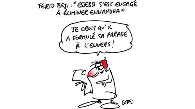 Caricature du lundi 10 avril 2017