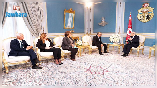 Béji Caïd Essebsi reçoit une délégation de la LTDH