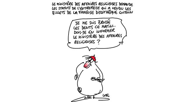 Caricature du jeudi 13 Avril 2017
